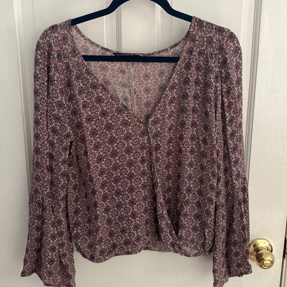 Flowy Pattern Blouse